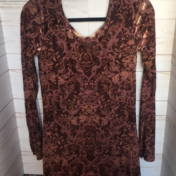Free people velvet mini dress - Picture 3 of 5